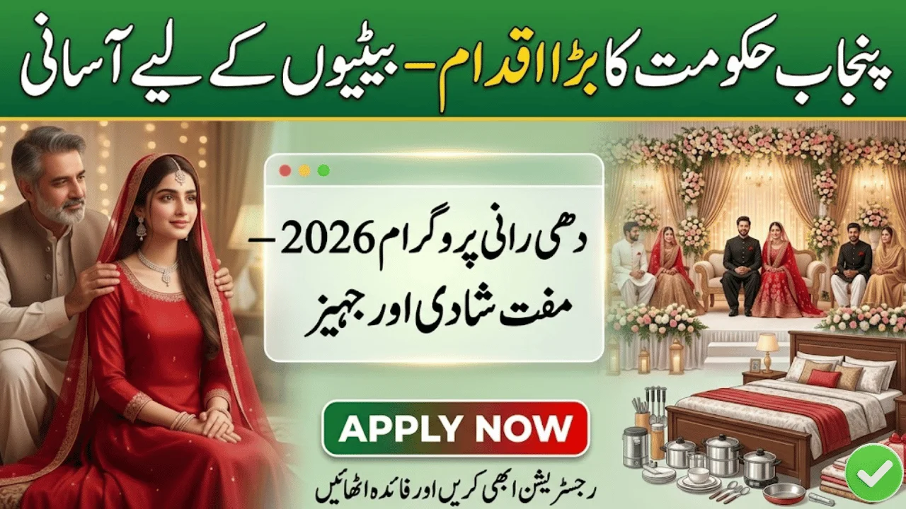 Punjab Dhee Rani Program 2026 Registration